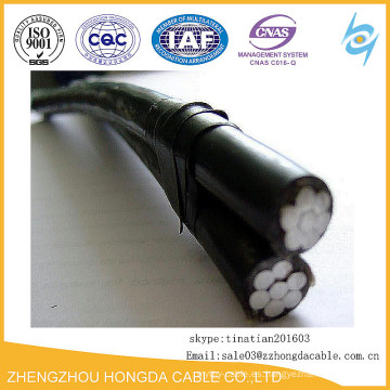 AAC Conductor XLPE Aislamiento C9-3 LV Cable ABC AAC / XLPE 3x120 120/20 Línea aérea